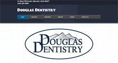 Desktop Screenshot of douglasdentistryephraim.com